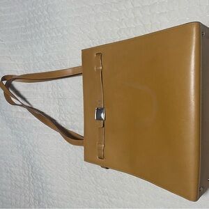 Tiffany & Co. Tan and Blue Leather Accessory